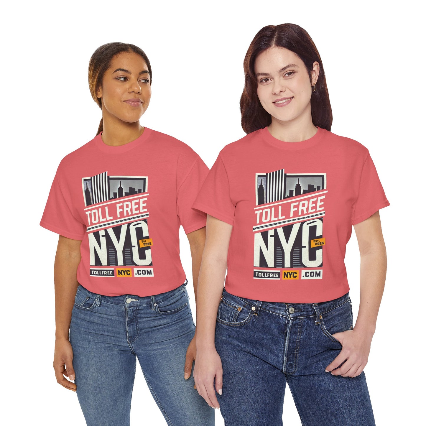 Protest Logo Tee - Toll Free NYC