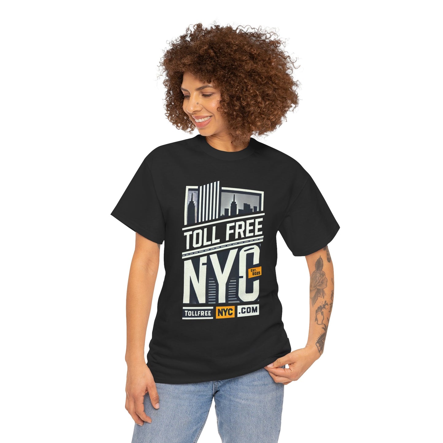 Protest Logo Tee - Toll Free NYC