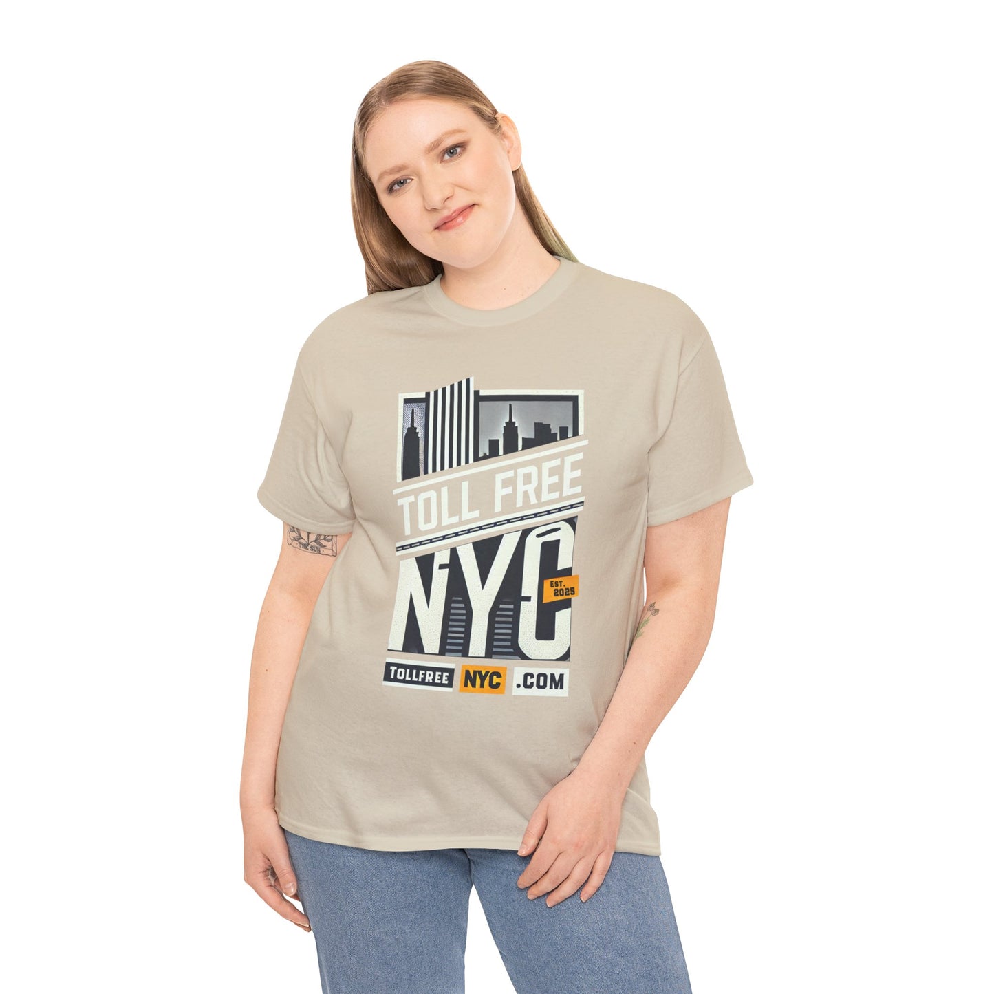 Protest Logo Tee - Toll Free NYC