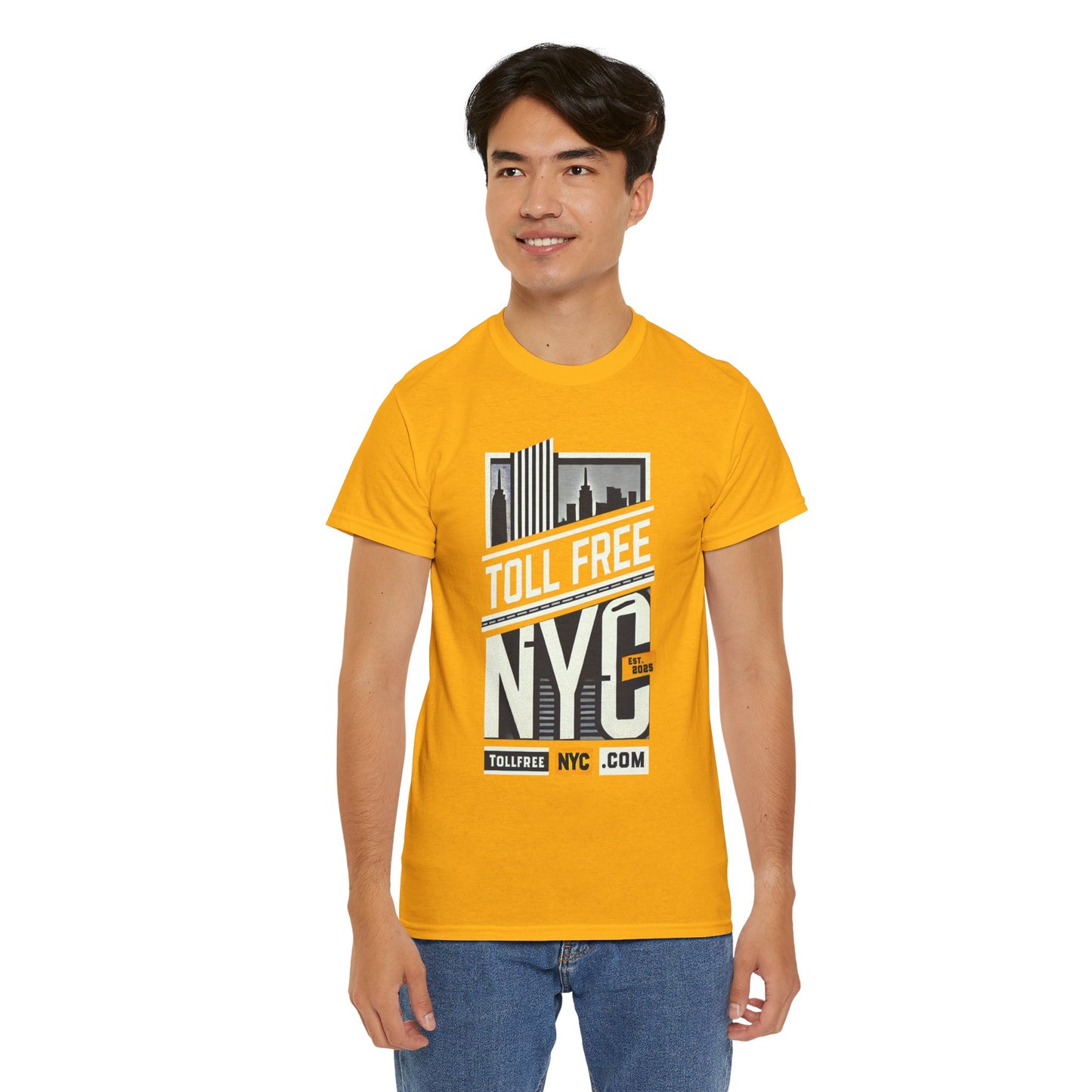Protest Logo Tee - Toll Free NYC