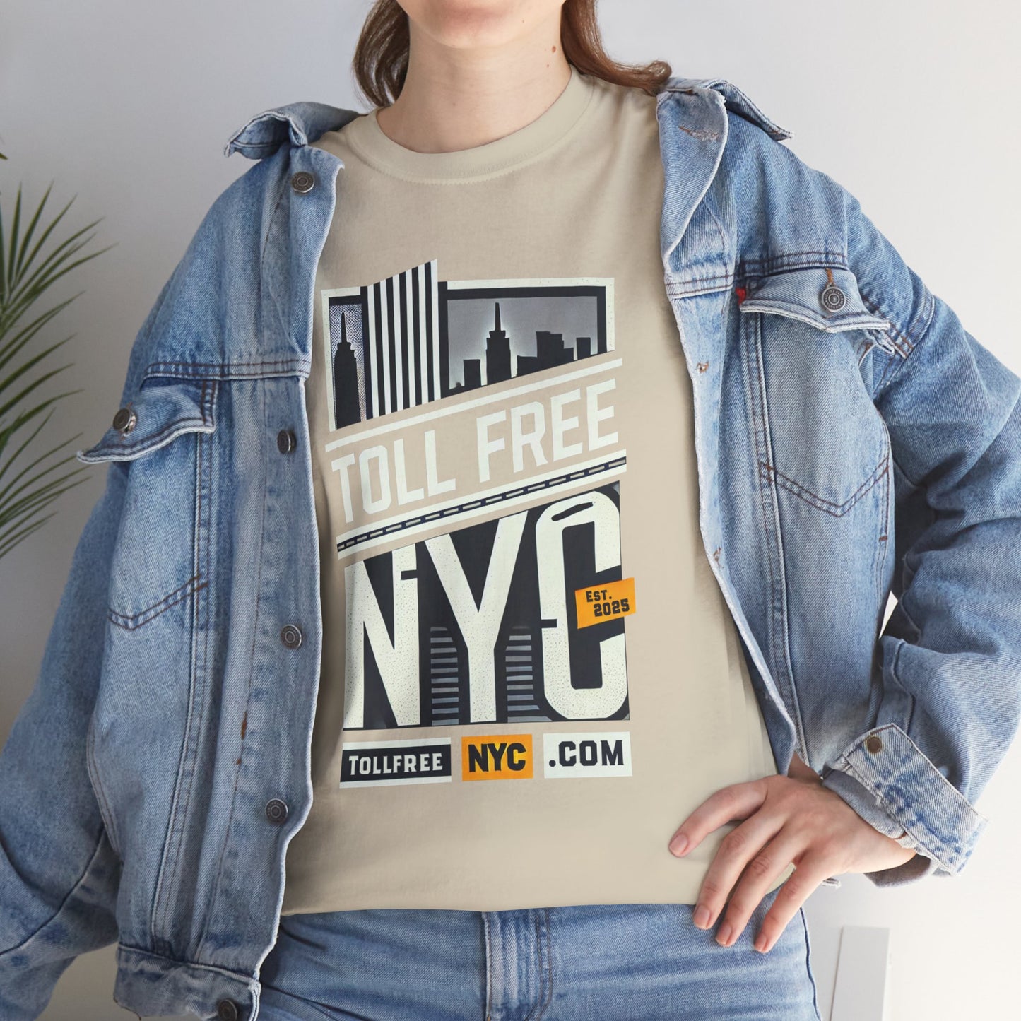 Protest Logo Tee - Toll Free NYC