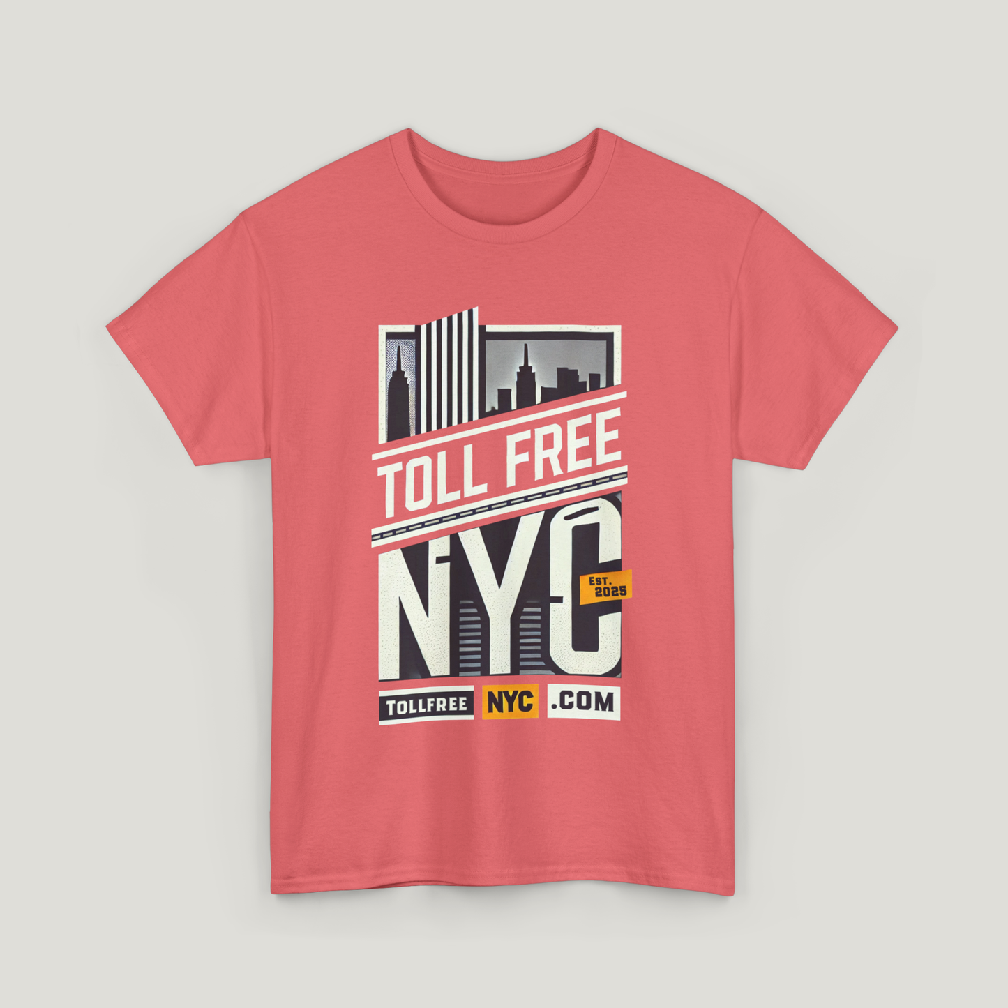 Protest Logo Tee - Toll Free NYC