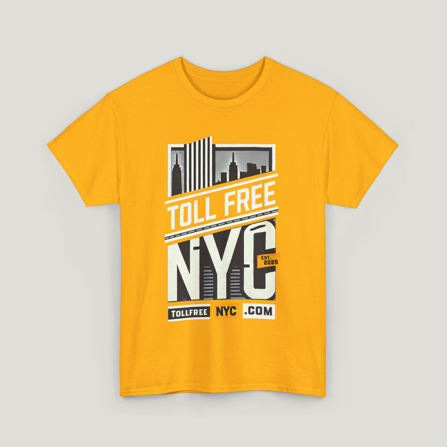 Protest Logo Tee - Toll Free NYC