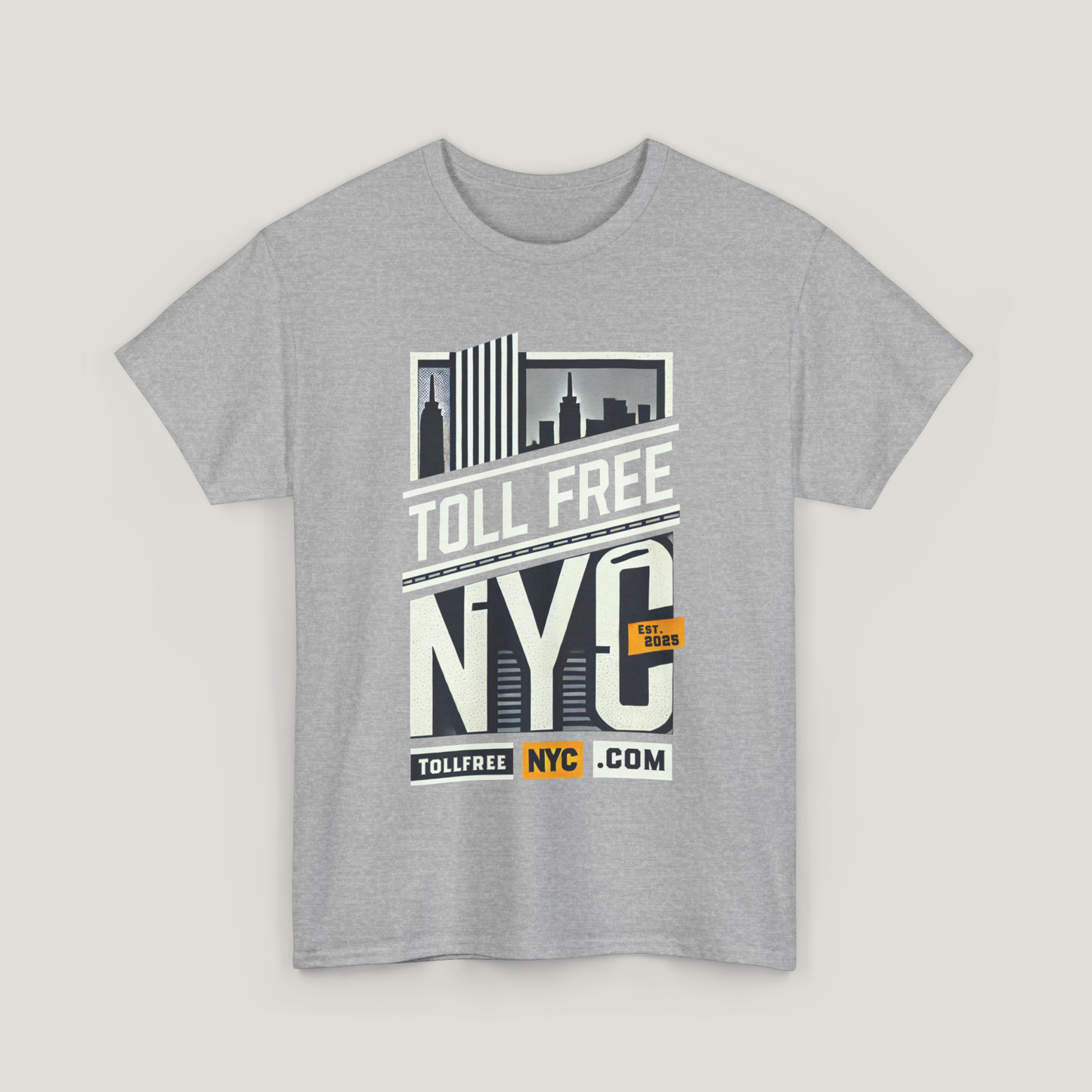 Protest Logo Tee - Toll Free NYC