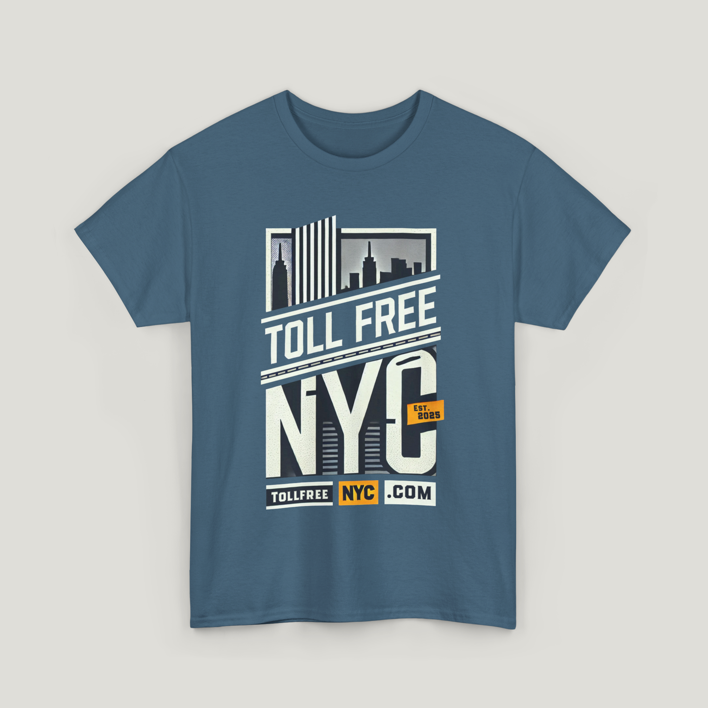 Protest Logo Tee - Toll Free NYC