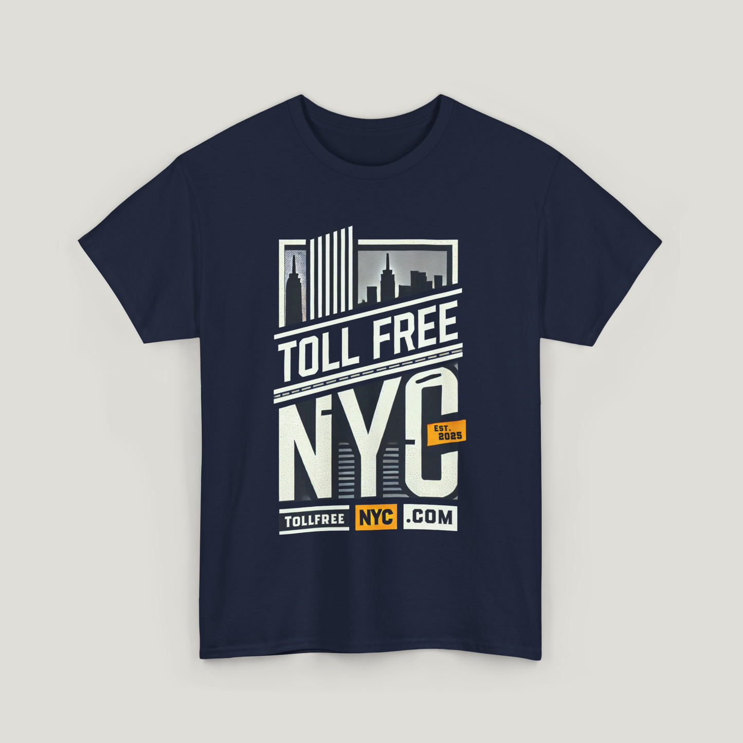 Protest Logo Tee - Toll Free NYC