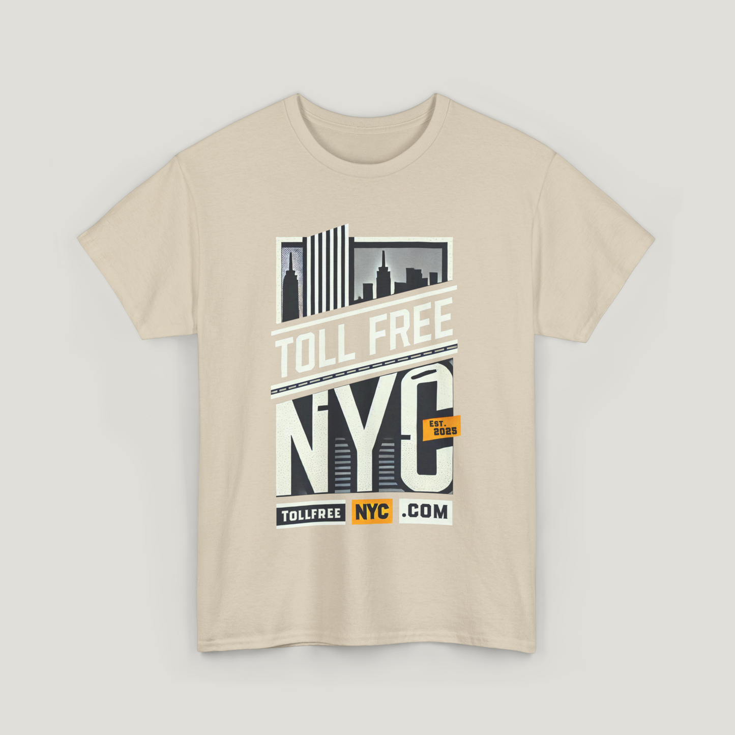 Protest Logo Tee - Toll Free NYC
