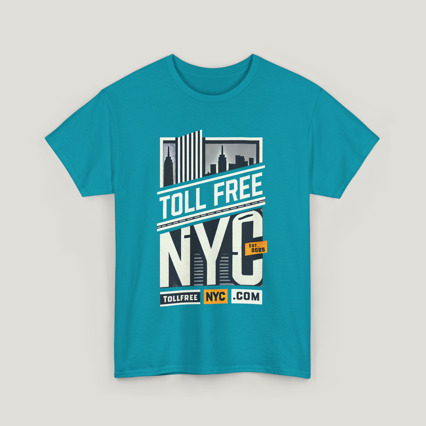 Protest Logo Tee - Toll Free NYC